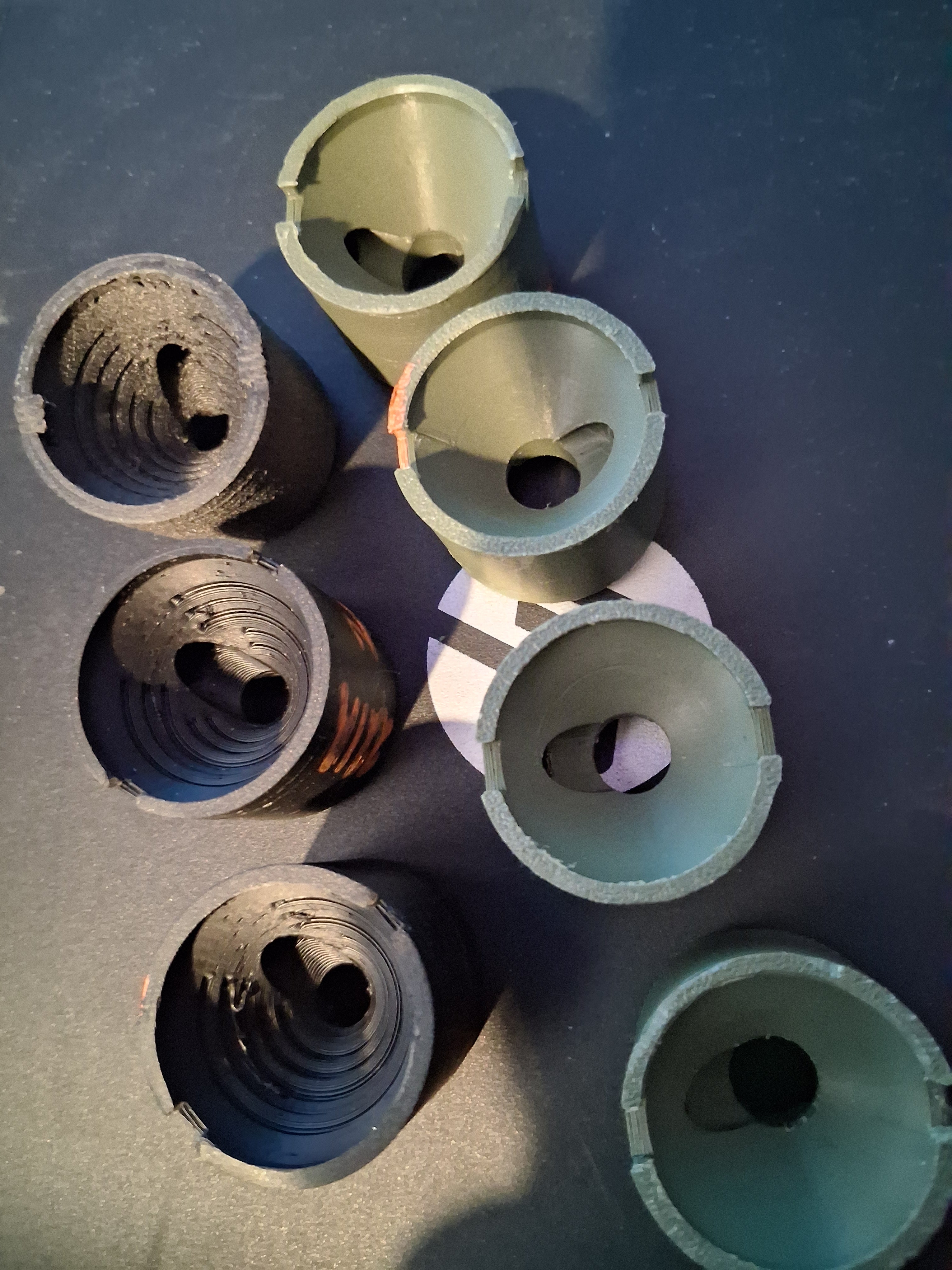 D cell baffles 3d printed