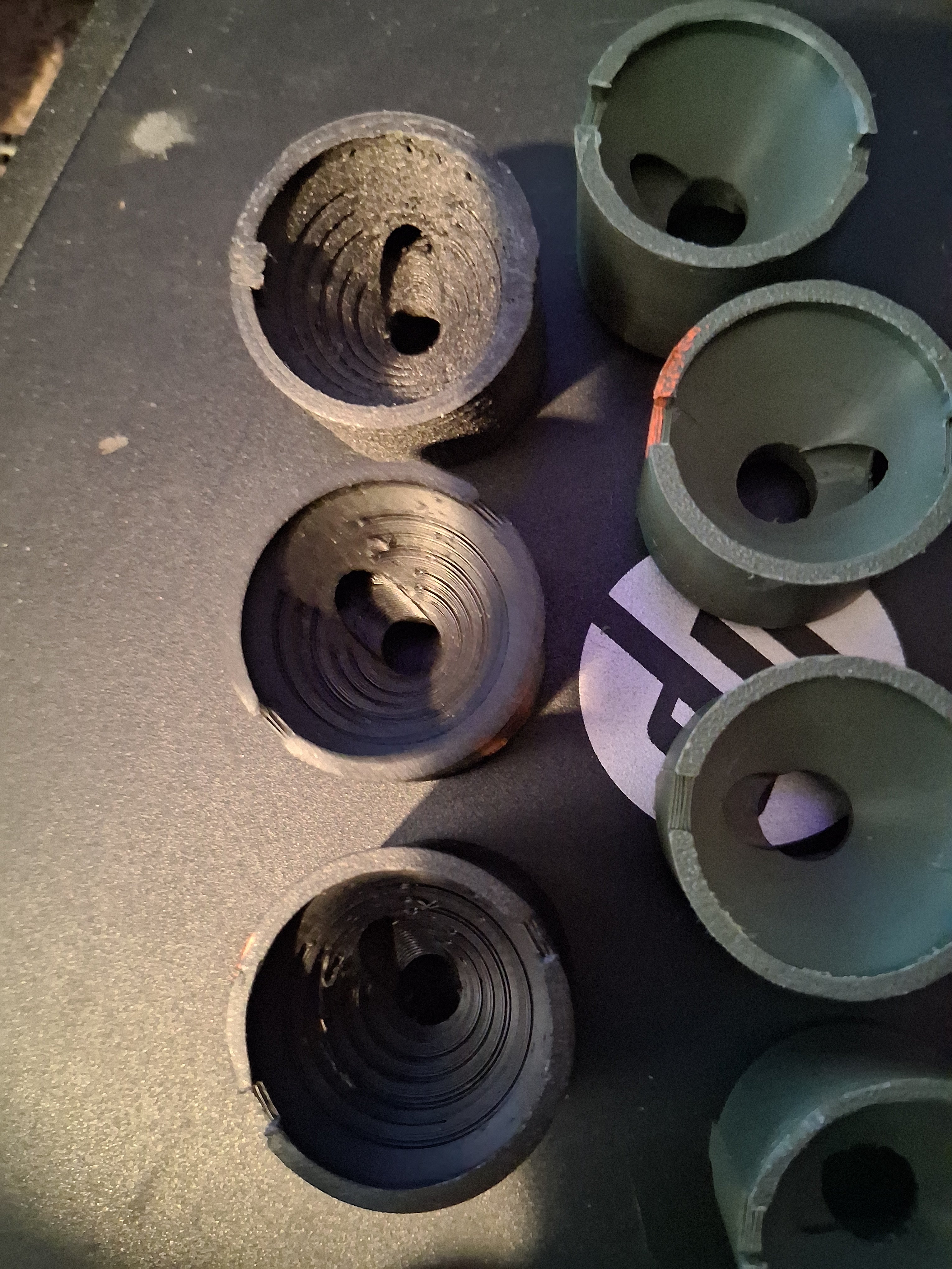 D cell baffles 3d printed